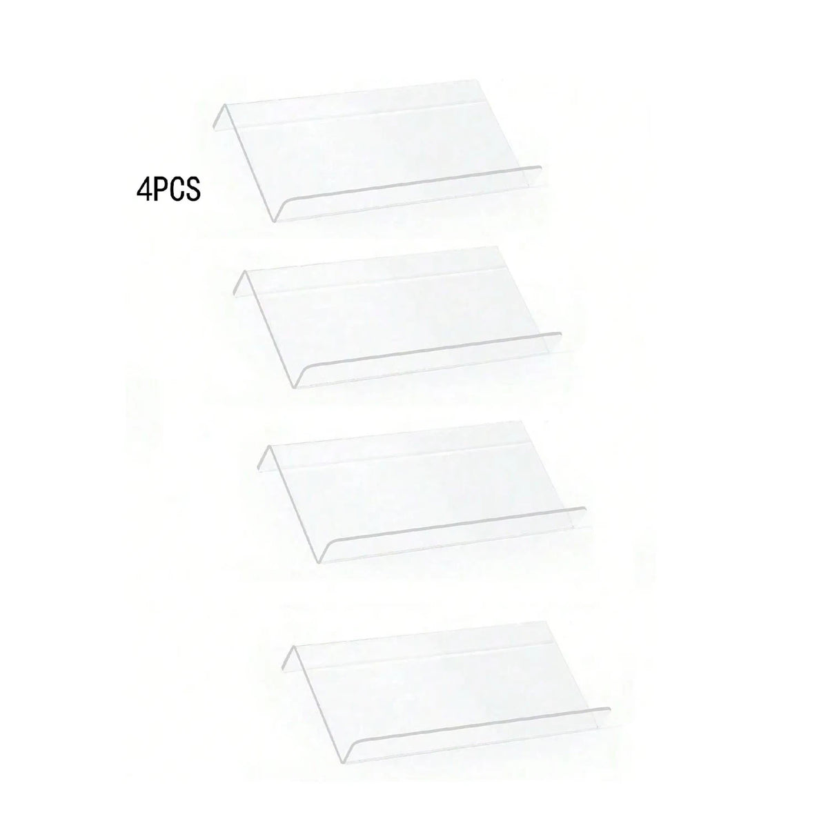 Adjustable acrylic spice organizer tray inside an open kitchen drawer holding spice jars at an angle.